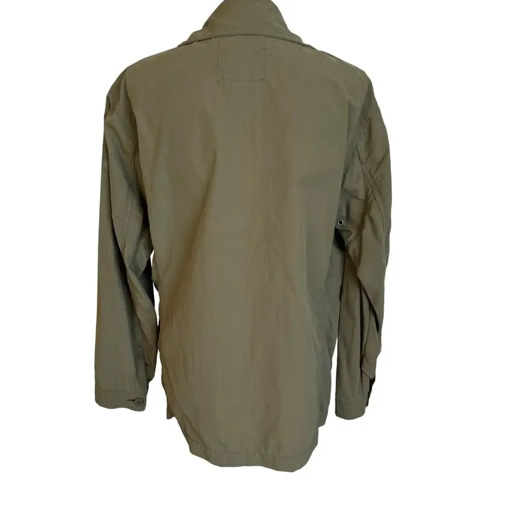 Aigle Actimum Jacket Men's Medium M Nylon Pockets Zip Up Outdoor Active Gorpcore